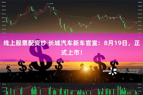 线上股票配资炒 长城汽车新车官宣：8月19日，正式上市！